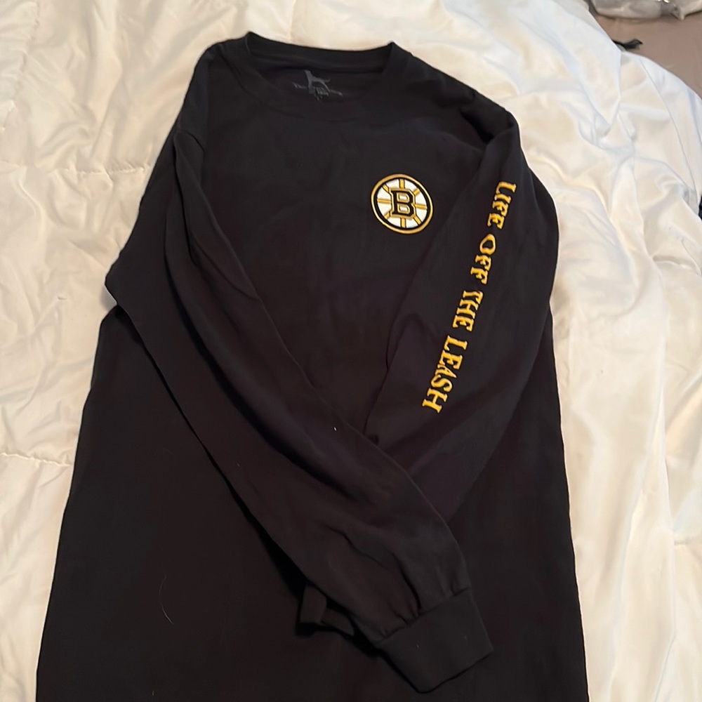 Long sleeve black shirt The Black Dog Boston Bruins